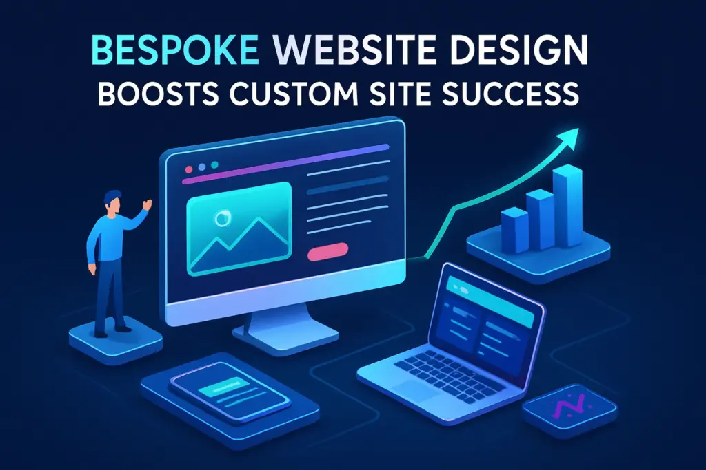 how bespoke website design boosts custom site success