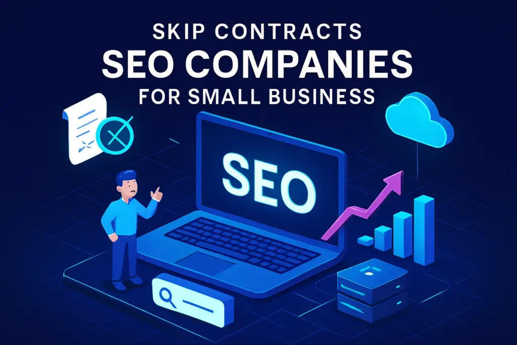 skip contracts 7 seo companies for small business in 2025